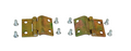 Bus Engine Lid Hinge and Screw Kit